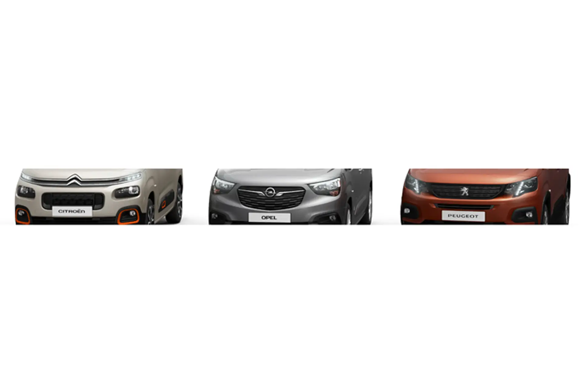 Nieuwe compacte busjes op komst van Citroën, Opel en Peugeot