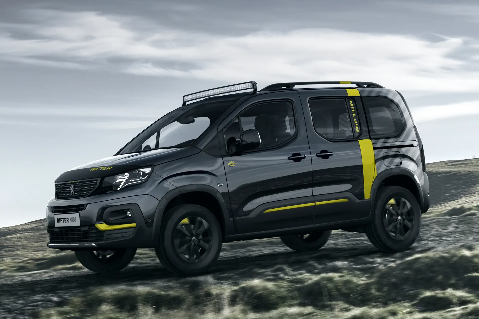 Avonturier: Peugeot Rifter 4x4 Concept