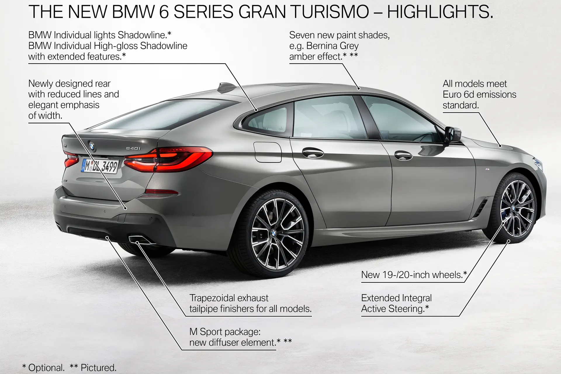 BMW 6 Serie GT ook bijgepunt