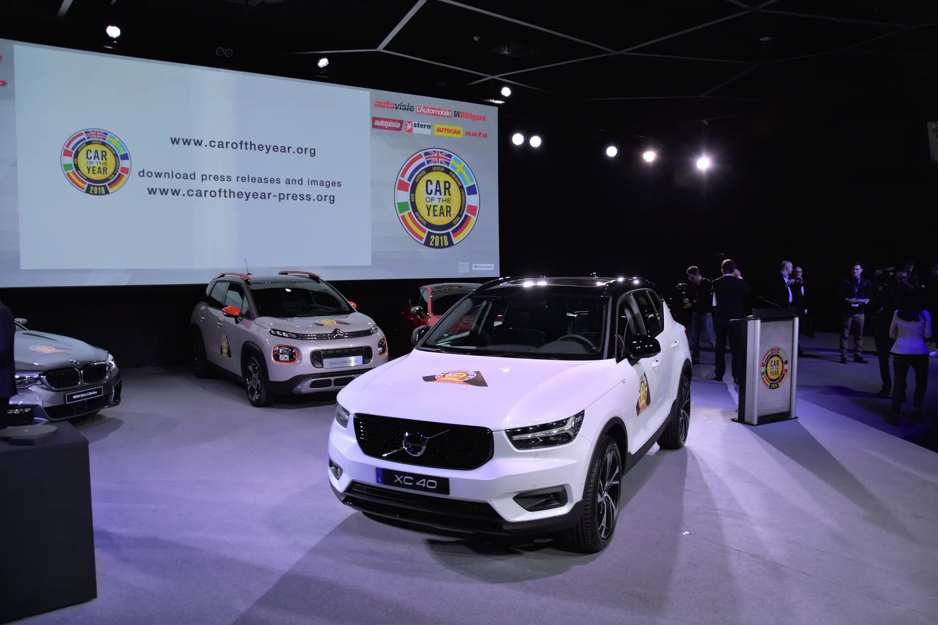 Volvo XC40 is Auto van het Jaar 2018