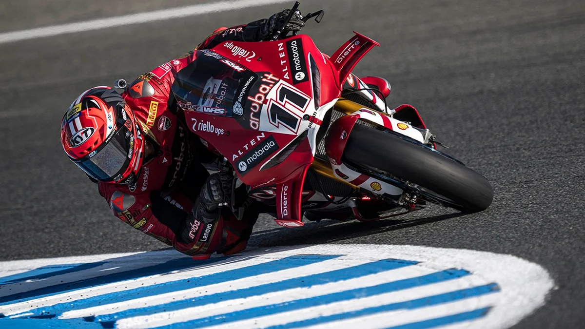 Ducati domineert top zeven bij WorldSBK in Jerez
