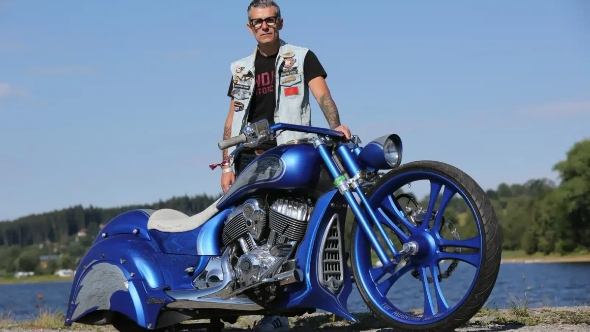Indian Chief Vintage wint 'Best of Show' bij Budweis Custom Show
