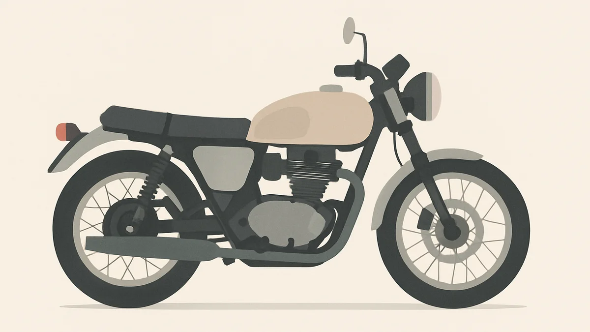 Kawasaki W175 LTD 2027-model aangekondigd voor Noord-Amerika (AI-illustratie)