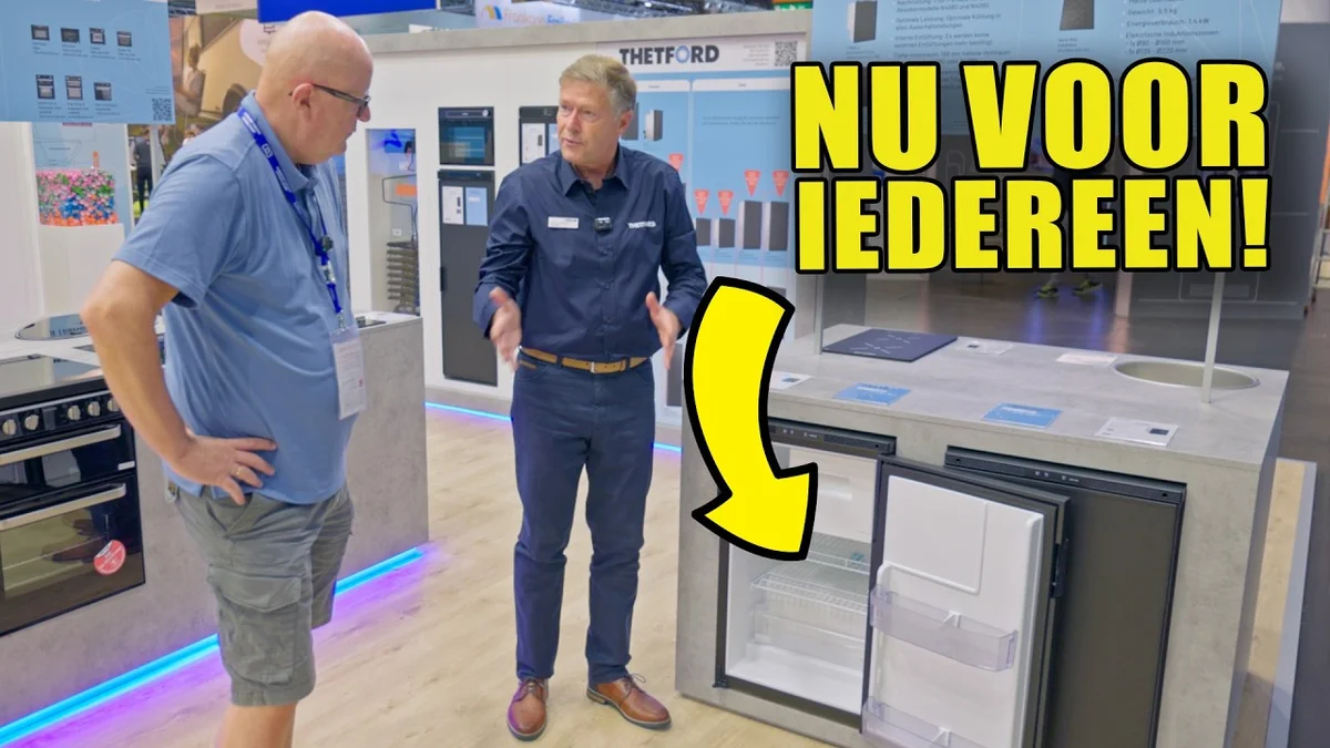 Thetford lanceert nieuwe 12V compressorkoelkasten T1080 en T1088