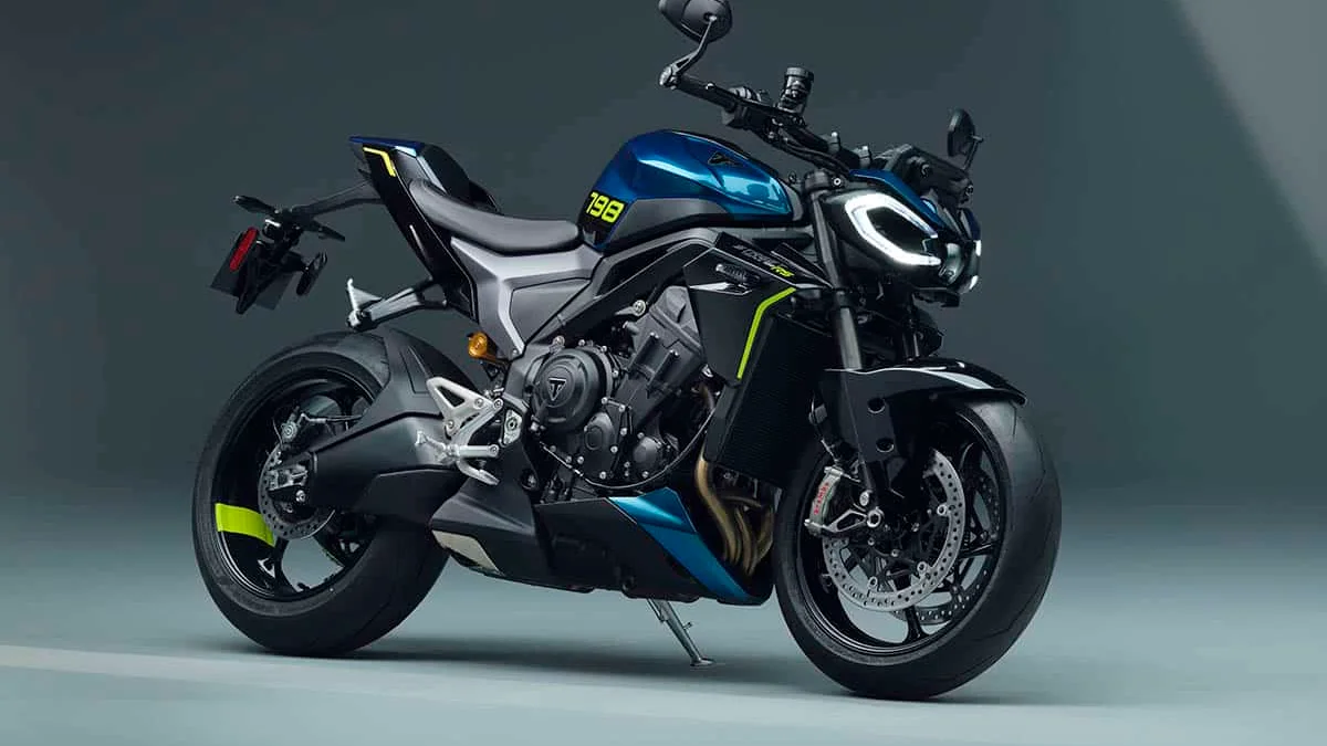 Triumph Street Triple krijgt een upgrade naar 798 cc