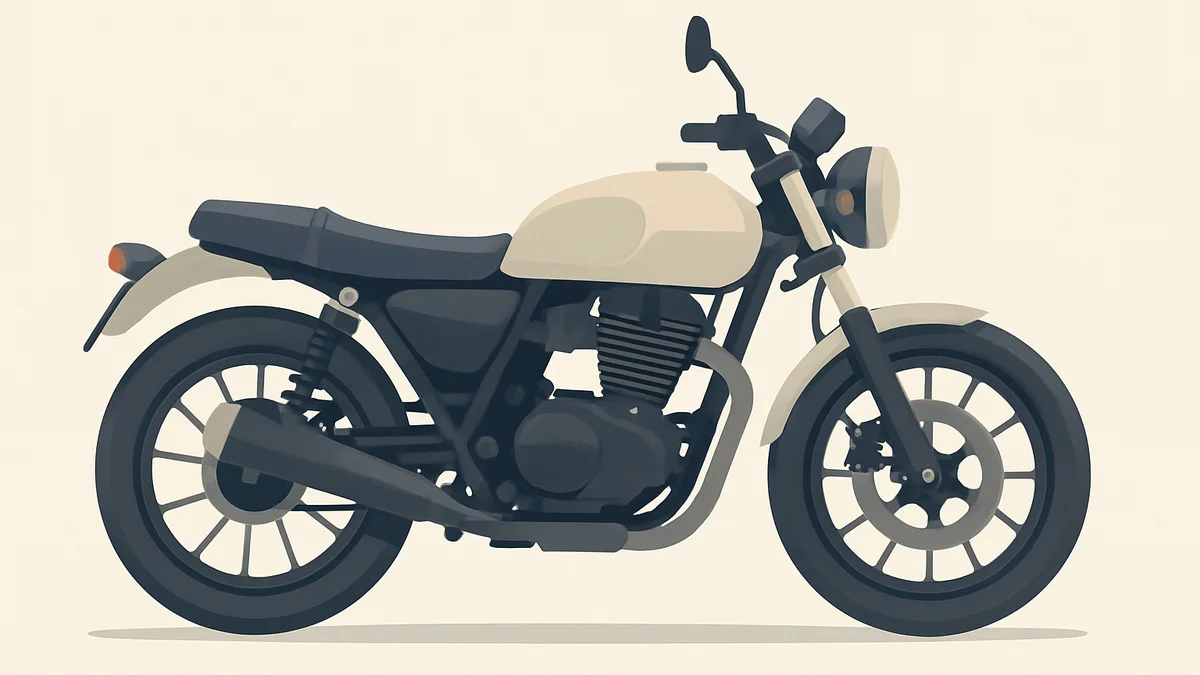 Yamaha XSR125: VVA-geluid en wijnrode carrosserie in de schijnwerpers (AI-illustratie)