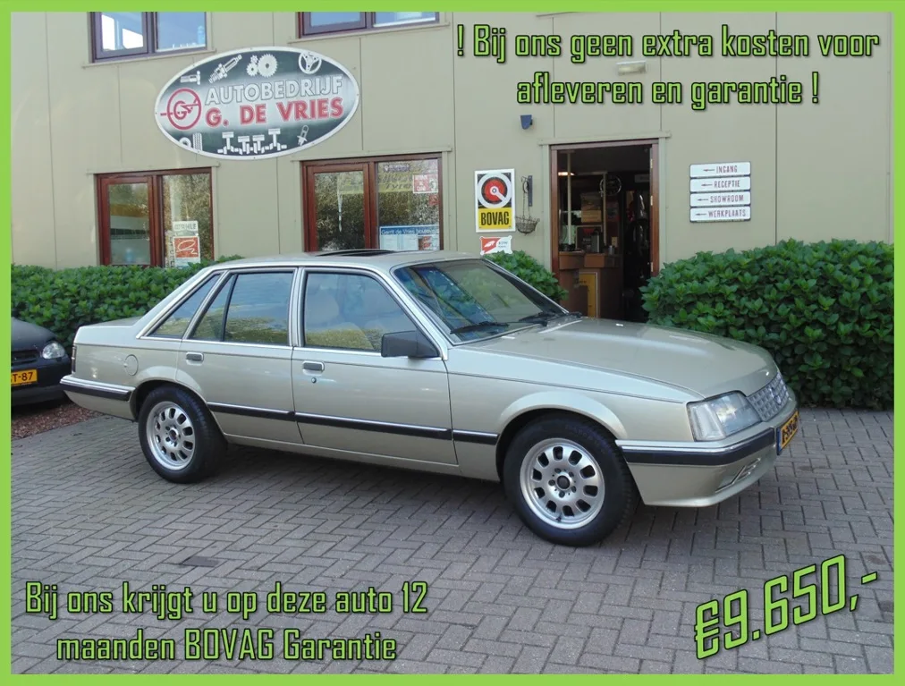 Opel Senator (1986) — foto 1