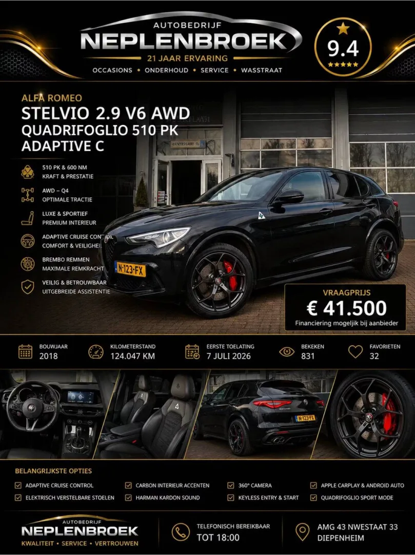 Alfa Romeo Stelvio (2018) — foto 1
