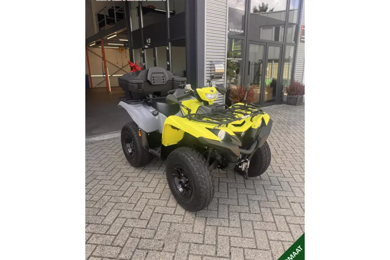 Yamaha YFM700 Grizzly 4WD EPS SE Auto-kenteken inclusief strooiwagen en schuiver (2022)