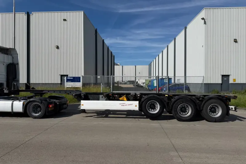 Krone 2X Container Chassis TE HUUR / FOR RENT (2008)