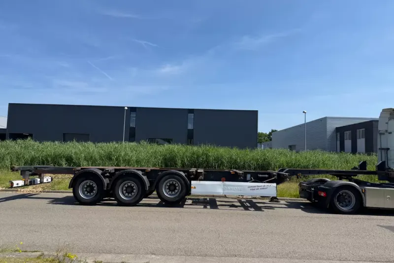 Krone 2X Container Chassis TE HUUR / FOR RENT (2008)