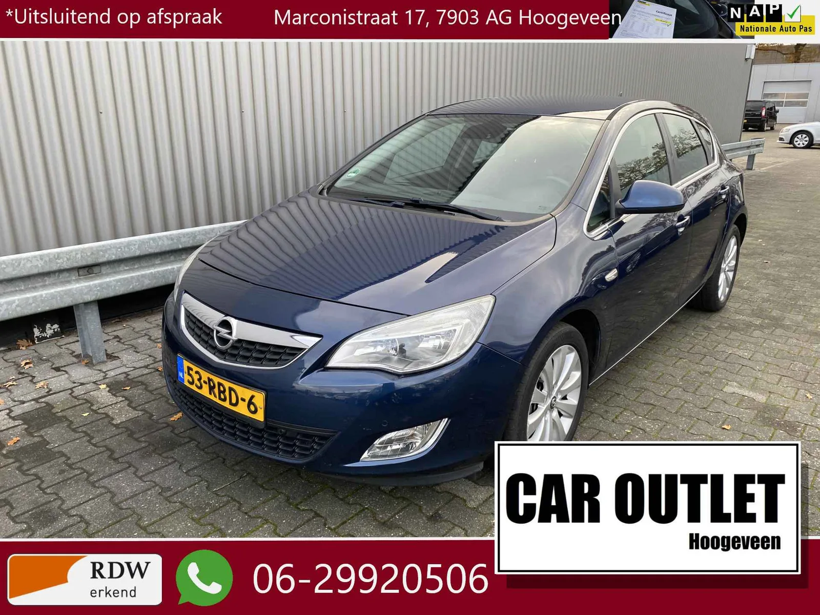 Opel Astra (2011) — foto 1
