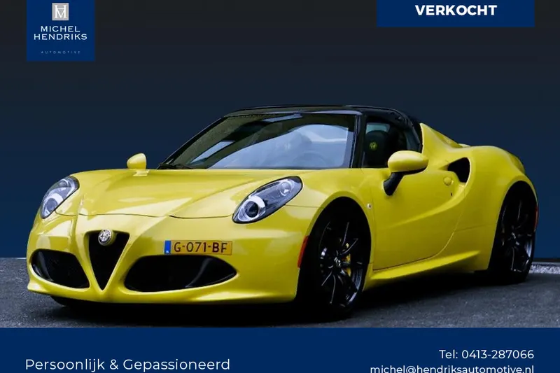 Alfa Romeo 4C (2016)