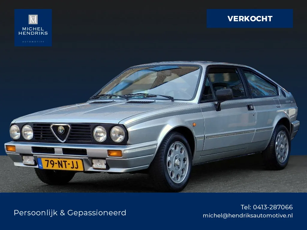 Alfa Romeo Sprint (1986) — foto 1
