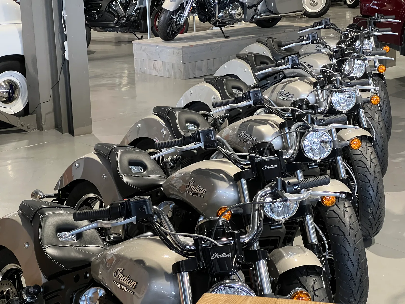 Indian Scout 1133 Silver Quartz Metallic ''super Summer Deal, foto 1 van 1