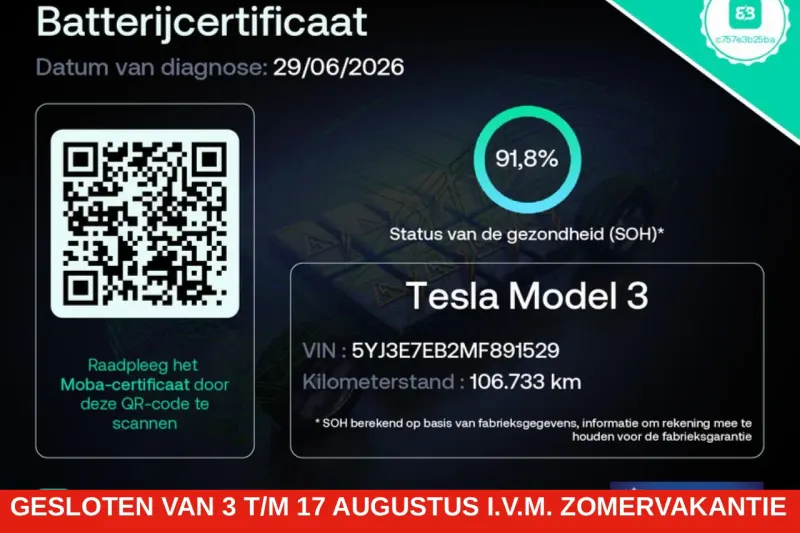 Tesla Model 3 (2021)