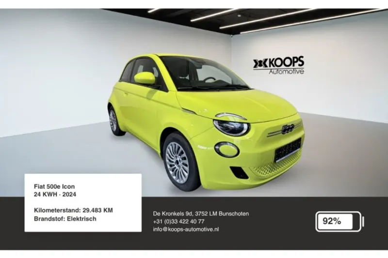 Fiat 500e (2024)