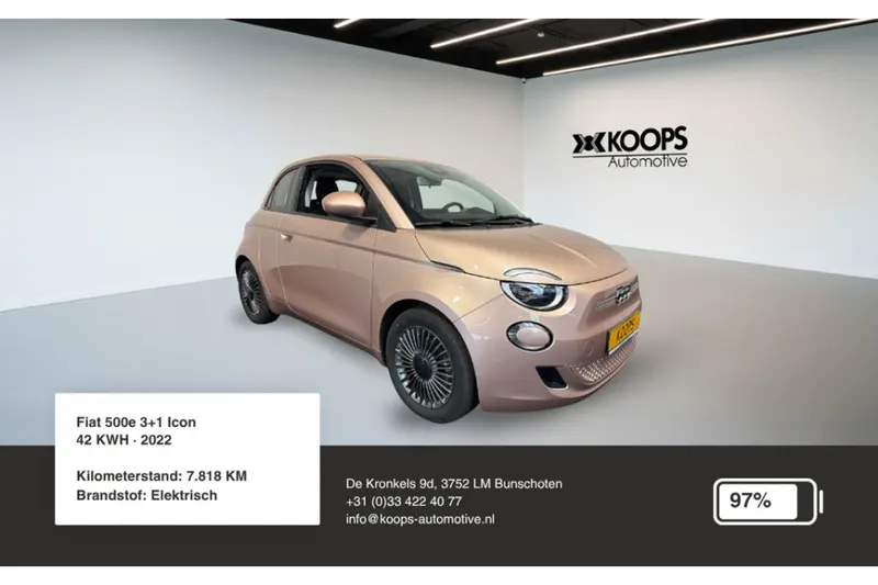 Fiat 500e (2022)