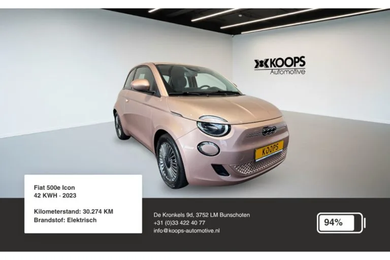 Fiat 500e (2023) — foto 1