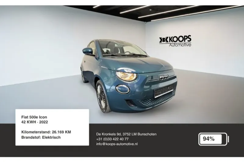 Fiat 500e (2022)