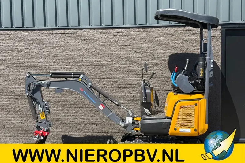 Eurotrac HE12 Rupsgraafmachine + Joysticks & KUBOTA motor 6x OP VOORRAAD (2026)