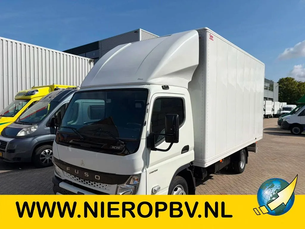 FUSO Canter 3C15 Bakwagen Airco Trekhaak 3-Zits NIEUW BPM VRIJ 5X OP VOORRAAD N1-B-Rijbewijs (2024) — foto 1
