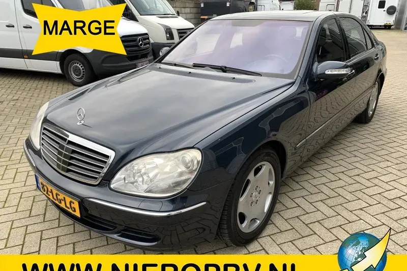Mercedes-Benz S500 Airco Automaat Cruisecontrol Dakraam (2003)