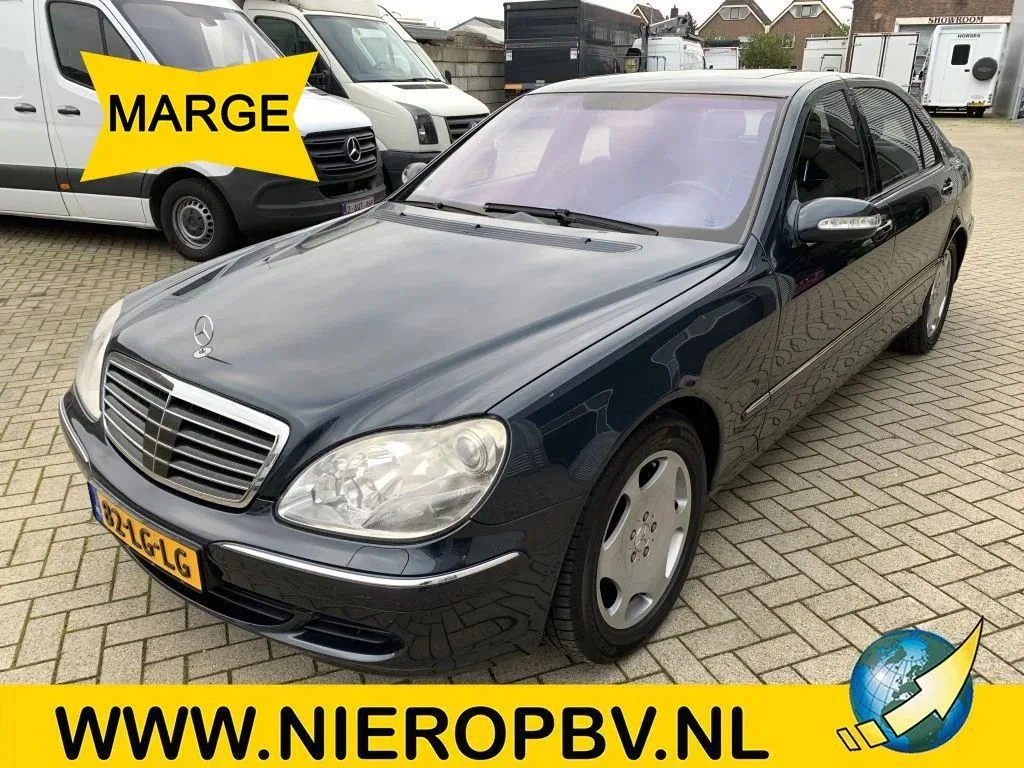 Mercedes-Benz S500 Airco Automaat Cruisecontrol Dakraam (2003) — foto 1