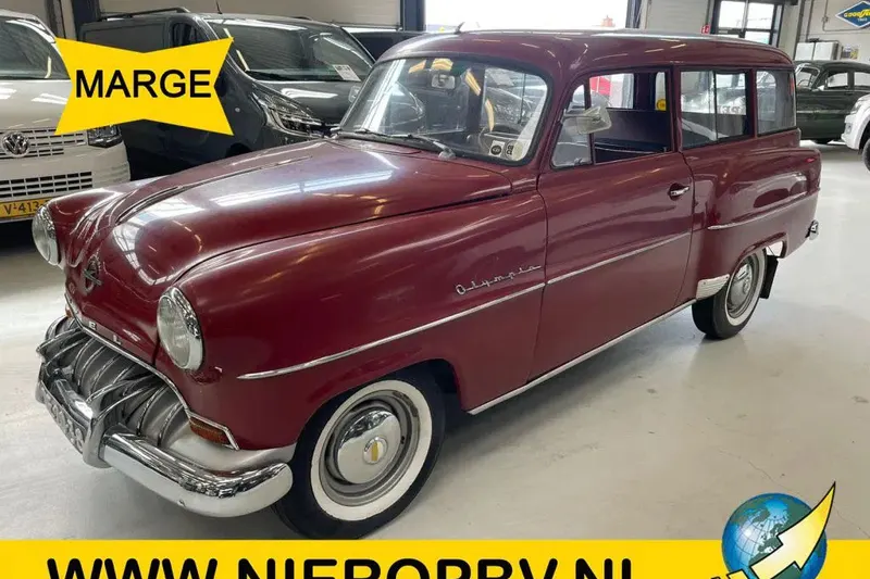 Opel Olympia Caravan Nederlandse Auto Trekhaak (1953)