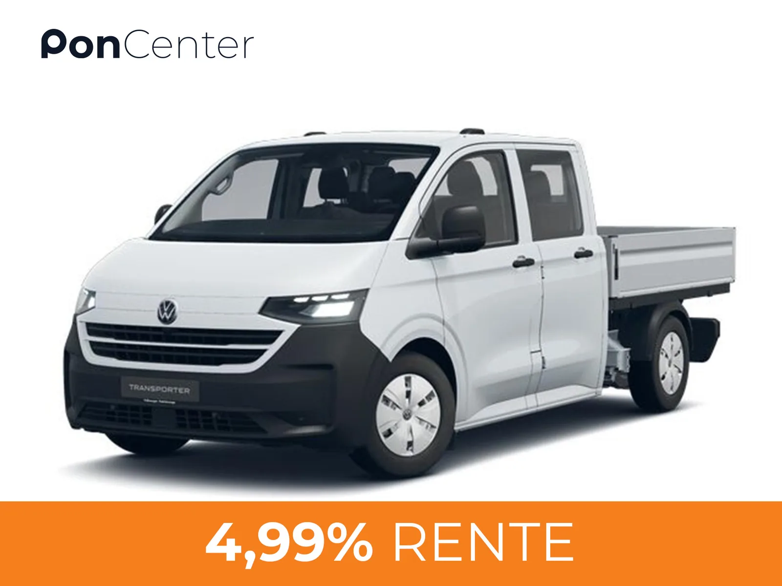 VW-Bedrijfswagens E-Transporter Pickup (2026) — foto 1