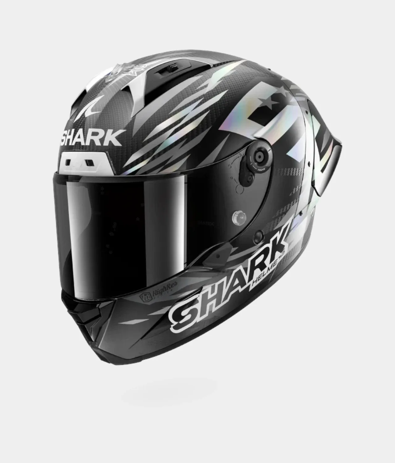 SHARK SHARK AERON-GP FIM RACING #2 REPLICA ZARCO WINTER TEST Carbon Anthracite Chrom (2026) — foto 1