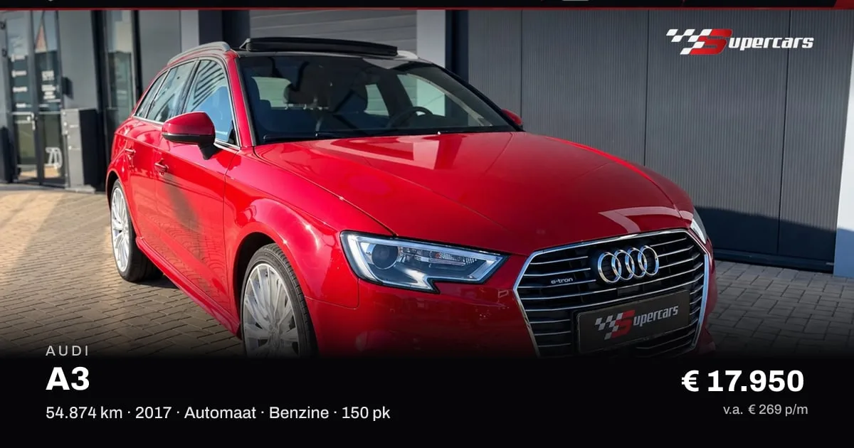 Audi A3 (2017) — foto 1
