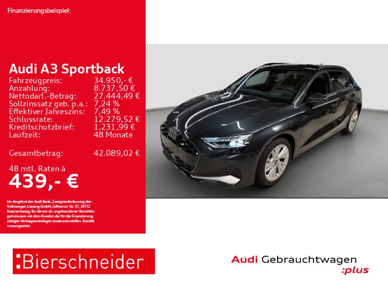 Audi A3 (2025) — foto 1