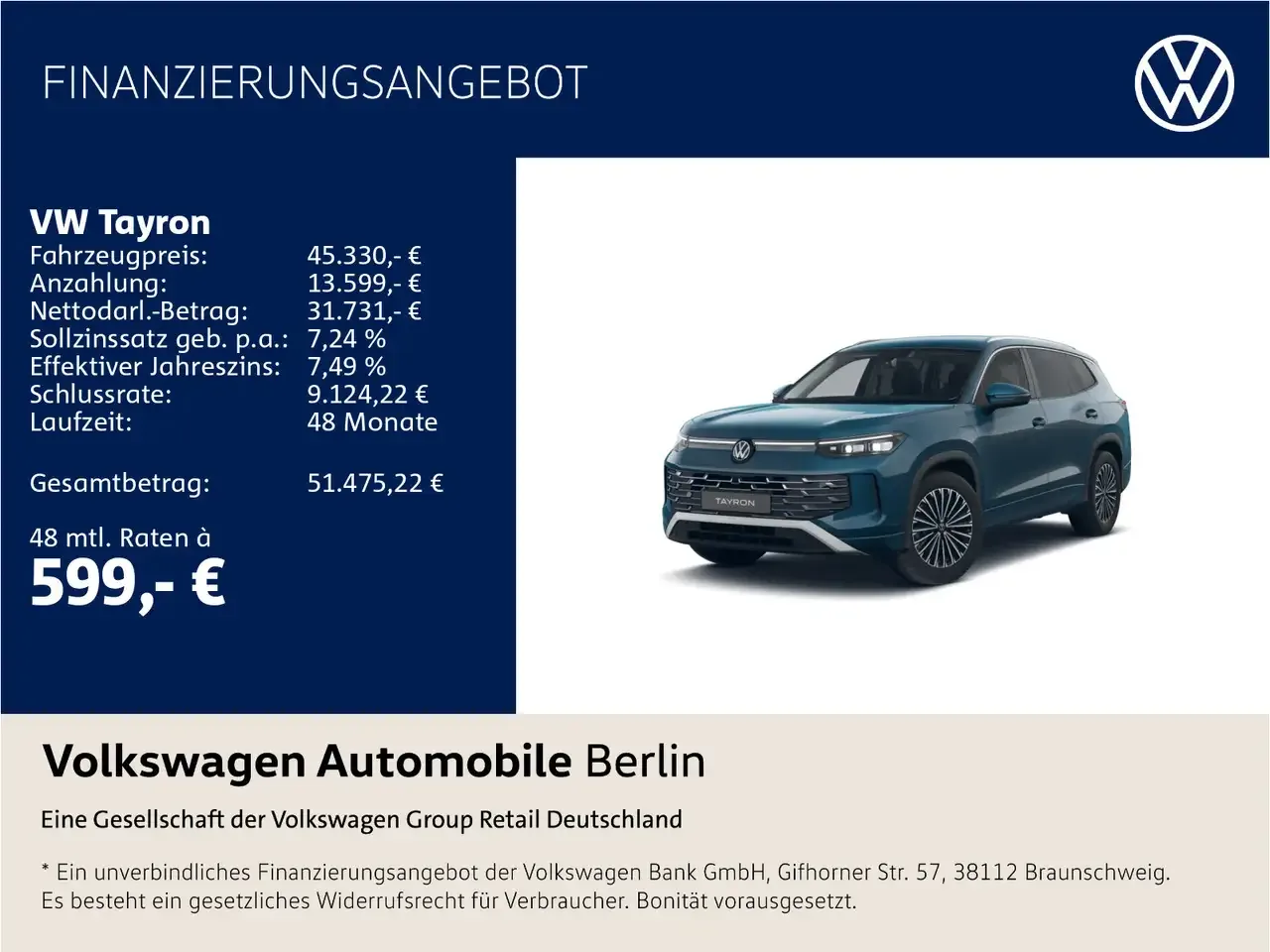 Volkswagen Tayron (2025) — foto 1