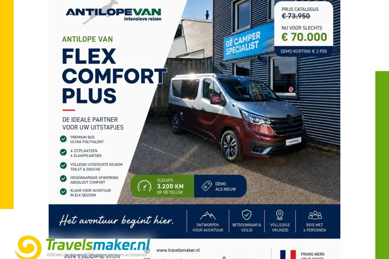 Antilope VAN Flex Confort PLUS (2026)