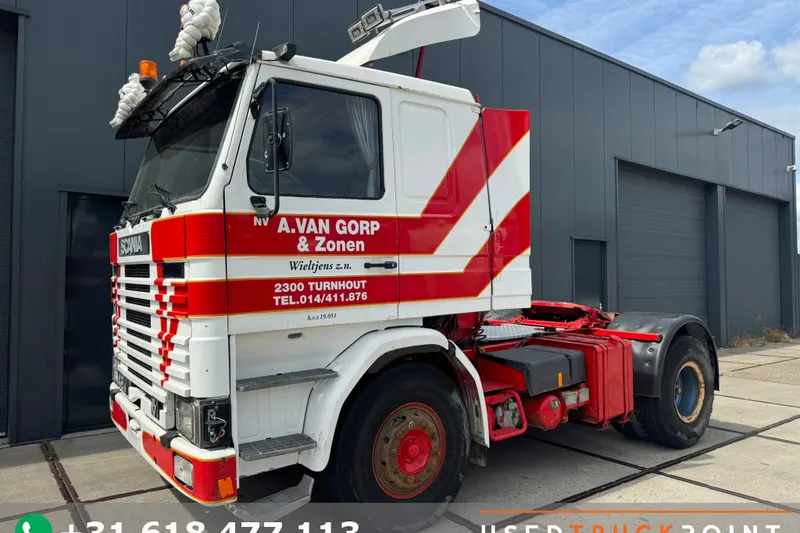 Scania 142m / V8 / Full Steel / Belgium Truck (1984)