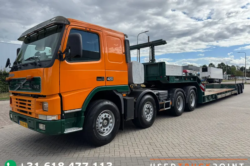 Volvo FM12.420 / 8X4 / Incl. Nooteboom Euro60 03S / NL Truck (2000)