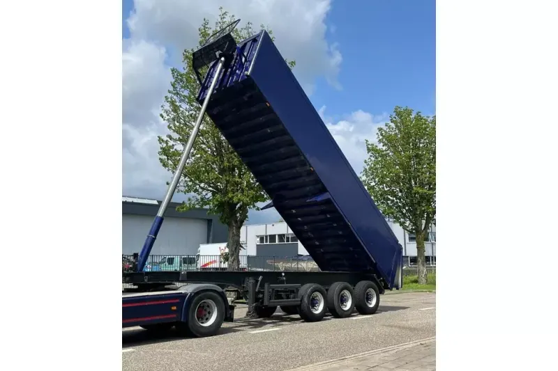 Stas SA 339K Alu kipper / 30m3 / BPW Axle / Drumbrakes / Liftaxle / TOP / NL Trailer (2000)
