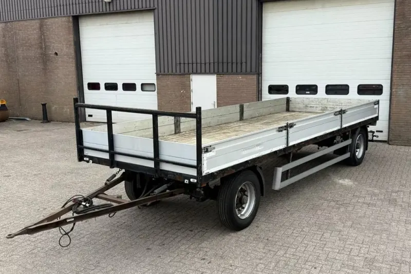 Tracon TA.0606 Trailers TA.0606 / Schamel aanhangwagen / HH vloer/ Alu borden / 7 x (2009)