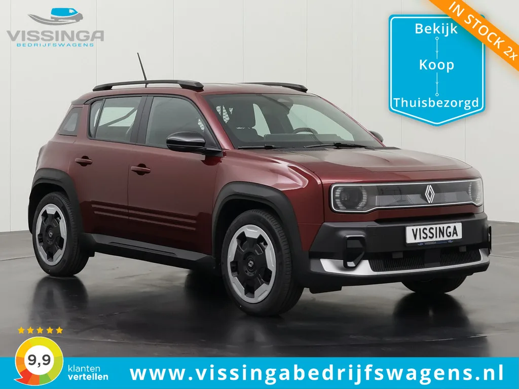 Renault 4 E-Tech Evolution Comfort Range Van Rood (0) — foto 1